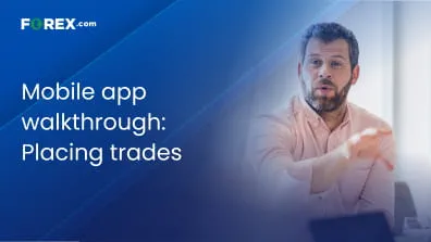 Mobile app walkthrough_ Placing trades